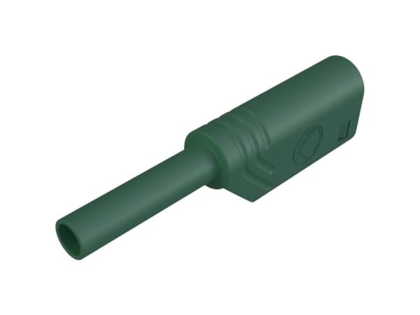 SKS Hirschmann MST S WS 30 Au Laboratoriestik Stik, lige Stift-diameter: 2 mm Grøn 1 stk