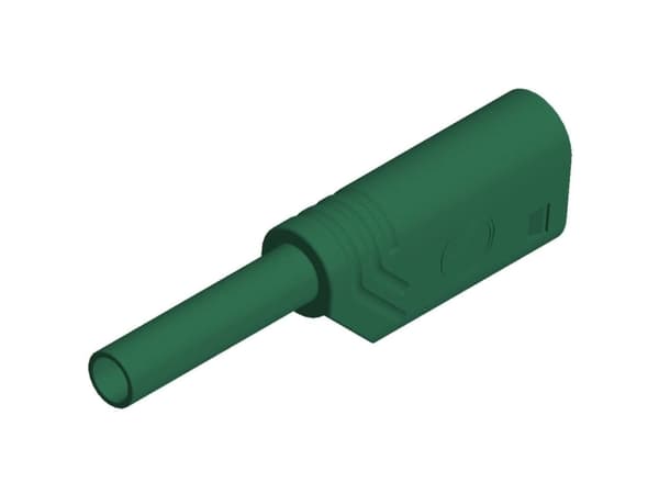 SKS Hirschmann MST S WS 30 Au Laboratoriestik Stik, lige Stift-diameter: 2 mm Grøn 1 stk