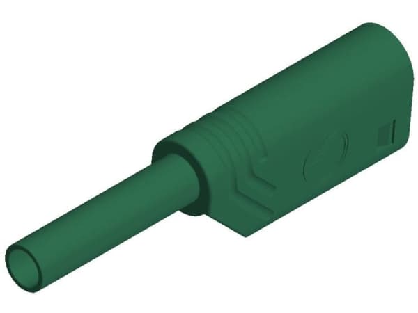 SKS Hirschmann MST S WS 30 Au Laboratoriestik Stik, lige Stift-diameter: 2 mm Grøn 1 stk