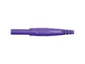 Pikkukuva 2 / 4: Stäubli XK-410 laboratoriolaitteiden liitin Liitin, suora Nastan halkaisija: 4 mm Violetti 1 kpl