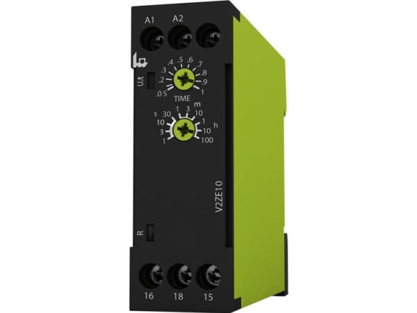 tele V2ZE10 24-240V AC/DC Aikarele Monitoiminen 1 kpl Aika-alue: 0,05 s - 100 h 1 x vaihtokosketin