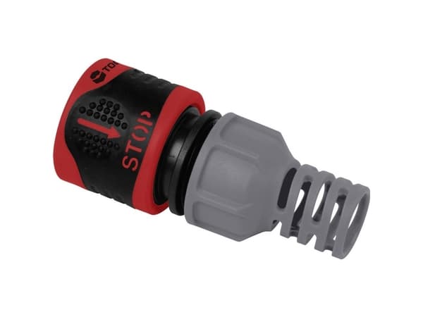 TOOLCRAFT 1561118 Plast Slangetilslutning 13 mm (1/2) dia Vandstop Vandstop (pysäytin)