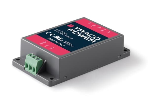 Traco Power TMDC 20-2418, 54 mm, 23,3 mm, 96 mm, 107 g, 20 W, 9-36 V
