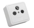 Pikkukuva 1 / 5: Triax GAD 269 LTE, Satelliitti + TV + Radio, Valkoinen, 150 g, 70 mm, 40 mm, 70 mm