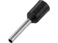 Miniatyrbild 1 av 3: TRU COMPONENTS 1091287 Kabelsko 1.5 mm² Delvist isoleret Sort 100 stk