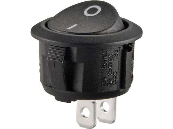 TRU COMPONENTS 1587630 Vippekontakt TC-R13-208A-02 PRINT 0 / I 250 V/AC 10 A 1 x Off/On Klikkende 1 stk