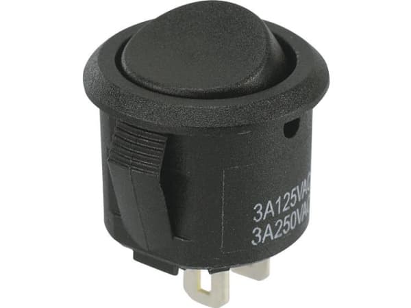TRU COMPONENTS 1588033 Vippekontakt TC-R13-297A-05 250 V/AC 3 A 1 x Off/On Klikkende 1 stk