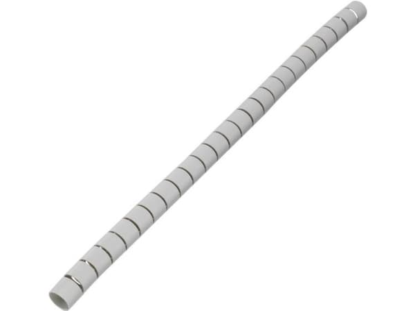 TRU COMPONENTS 1593187 TC-MX-KLT25GY203 Spiralslange 25 mm (max) Grå 5 m