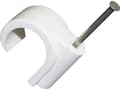 Miniatyrbild 1 av 2: TRU COMPONENTS Sømclips 523523 Bundt-Ø-område 5 mm (max) Hvid (mat) 100 stk