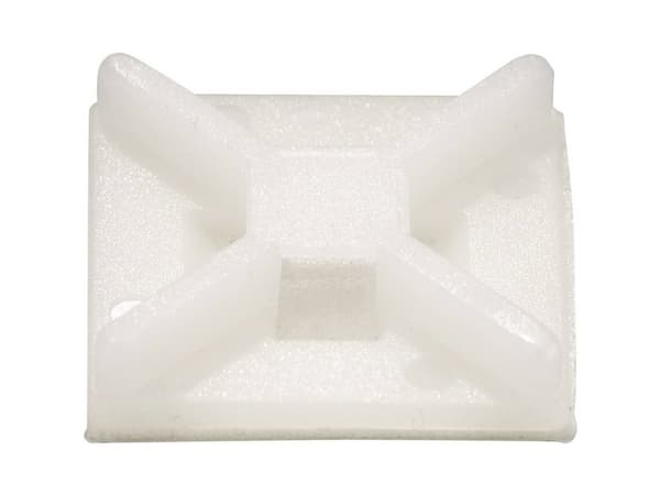TRU KOMPONENTER Fästuttag 543234 Fläns-Ø-område 17 mm (max) 4-faldig flätning Transparent 50 st