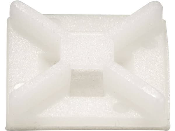 TRU KOMPONENTER Fästuttag 543234 Fläns-Ø-område 17 mm (max) 4-faldig flätning Transparent 50 st