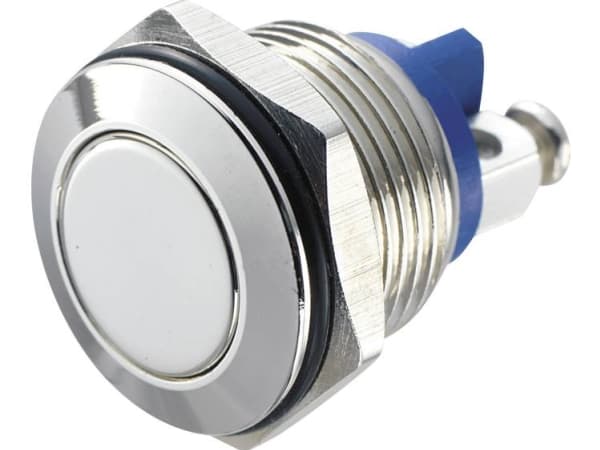 TRU COMPONENTS GQ 16F-N Kiinteä painike 48 V/DC 2 A 1 x Pois päältä/(Päälle) IP65 Kosketus 1 kpl