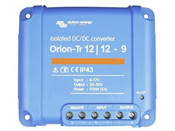 Victron Energy Orion-Tr 12/12-9A DC/DC bilomformer 12 V/DC - 12 V/DC/12,5 A 120 W