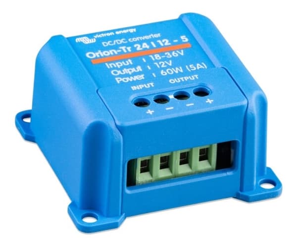 Victron Energy Orion-Tr 24/12-5 DC/DC-sähkönsiirto 24 V/DC - 12,5 V/DC/7 A 60 W
