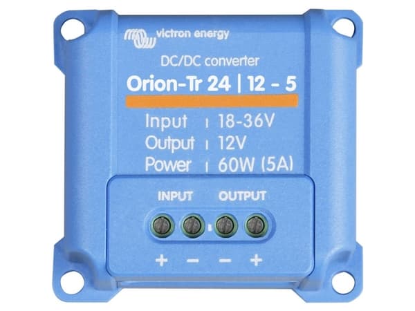 Victron Energy Orion-Tr 24/12-5 DC/DC-sähkönsiirto 24 V/DC - 12,5 V/DC/7 A 60 W