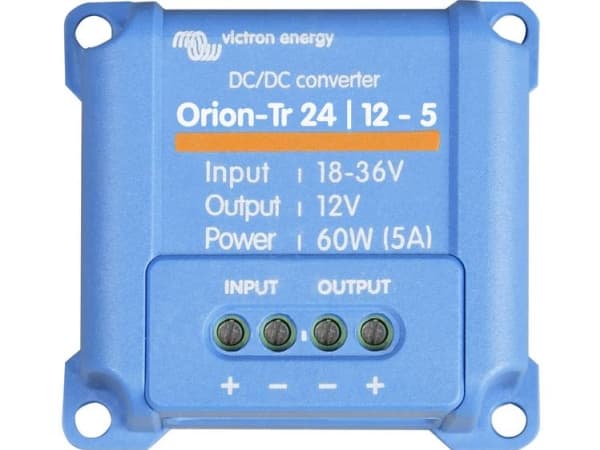 Victron Energy Orion-Tr 24/12-5 DC/DC-sähkönsiirto 24 V/DC - 12,5 V/DC/7 A 60 W