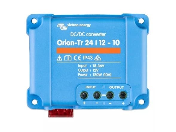 Victron Energy Orion-Tr 24/12-10 DC/DC-sähkönsiirto 24 V/DC - 12,5 V/DC/12 A 120 W