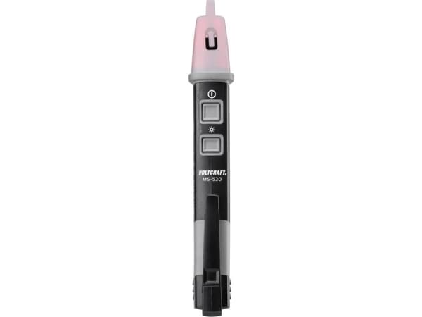 VOLTCRAFT MS-520 Berøringsfri spændingstester CAT IV 1000 V LED, Akustik