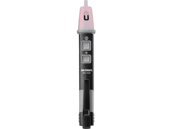 VOLTCRAFT MS-520 Berøringsfri spændingstester CAT IV 1000 V LED, Akustik