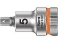 Miniatyrbilde 2 av 4: Wera 05003033001, Stikkontakt, 3/8", Metrisk, 1 hoder, 5 mm, Kromvanadiumstål