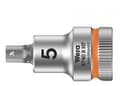 Miniatyrbilde 1 av 4: Wera 05003033001, Stikkontakt, 3/8", Metrisk, 1 hoder, 5 mm, Kromvanadiumstål