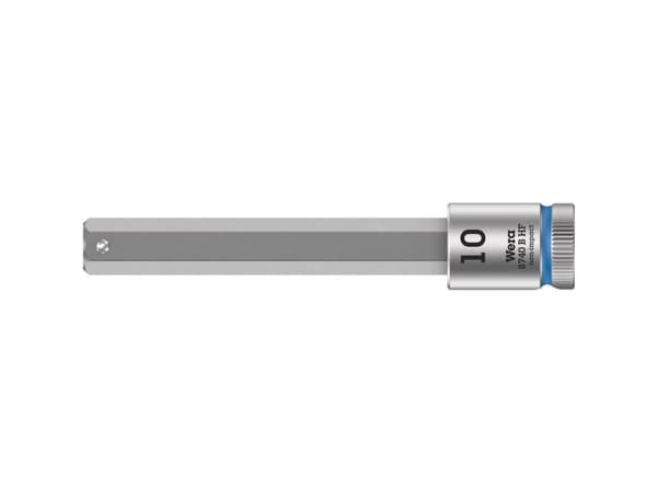 Wera 05003044001, Stikkontakt, 3/8", Metrisk, 1 hoder, 10 mm, Kromvanadiumstål