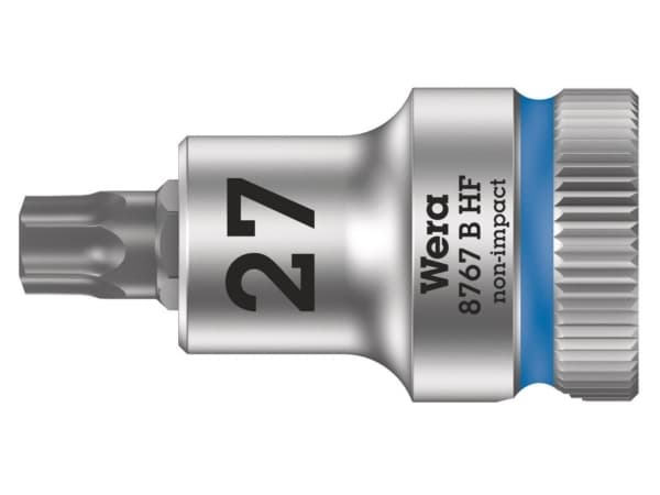 Wera 05003064001, Pistorasia, 3/8", 1 pää(t), T27, Kromivanadiini-teräs, Kromi