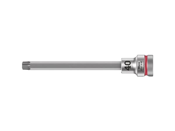 Wera 05003069001, Sokkel, 3/8", 1 huvud(er), T40, Krom-vanadium-stål, Krom