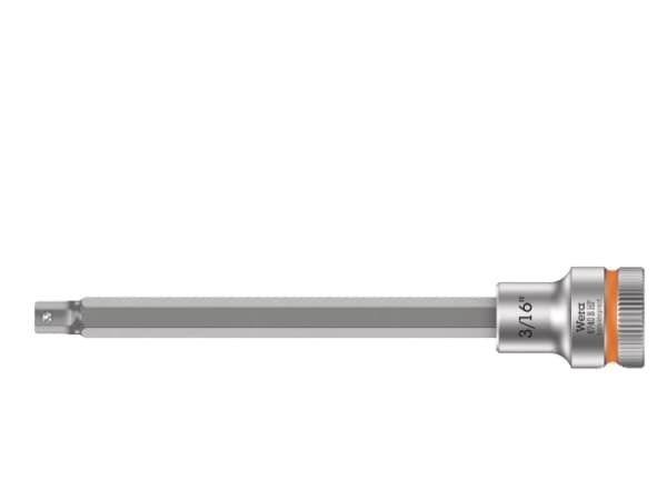 Wera 05003086001, Pistorasia, 3/8", Brittiläinen, 1 pää(t), 3/16", Kromivanadiini-teräs