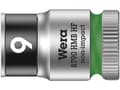 Miniatyrbilde 5 av 5: Wera 05003743001, Stikkontakt, 3/8", Metrisk, 1 hoder, 9 mm, Kromvanadiumstål