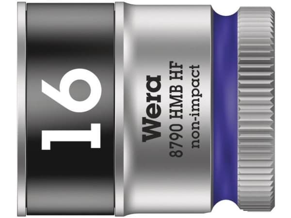 Wera 8790 HMB HF, Chromium-Vanadium Steel (Cr-V), 9,53 mm (0.375"), 1 stykker, Tsjekkisk Republikk, 29 mm, 2,42 cm