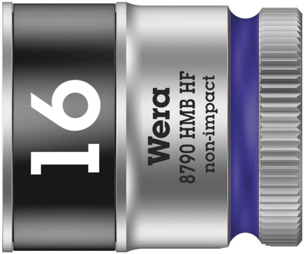 Wera 8790 HMB HF, Chromium-Vanadium Steel (Cr-V), 9,53 mm (0.375"), 1 stykker, Tsjekkisk Republikk, 29 mm, 2,42 cm