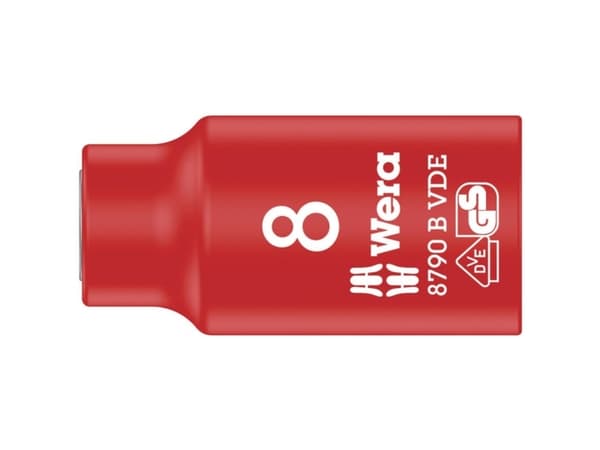 Wera 05004952001, Stikkontakt, 3/8", Metrisk, 46 mm, 23 mm