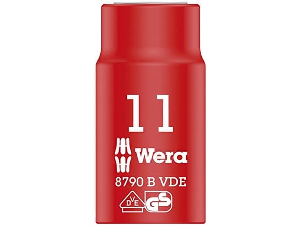 Wera 05004955001, Stikkontakt, 3/8", Metrisk, 1 hoder, 11 mm, 46 mm