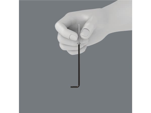 Wera 05024450001, L-torx nyckel, T10, T15, T20, T25, T27, T30, T40, T8, T9, Svart, Stål, Plast, CE