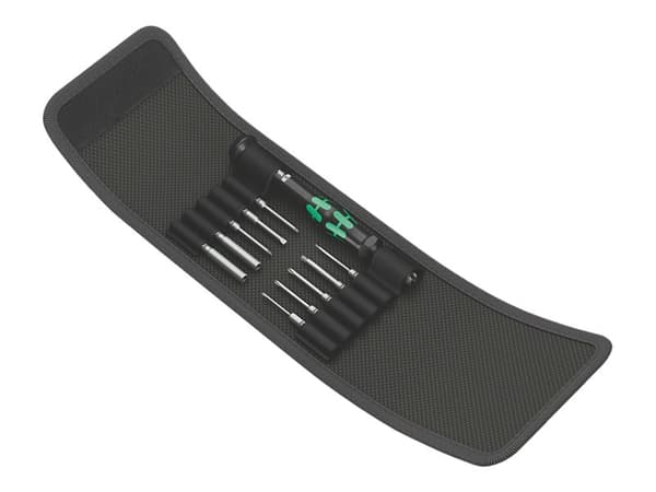 Wera Kompakt Micro 11 Electronics 1, Musta, Vihreä