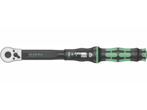 Wera 05075611001, Skrallenøkkel, Nm, Mekanisk, 3/8", 20 - 100 Nm, Stål