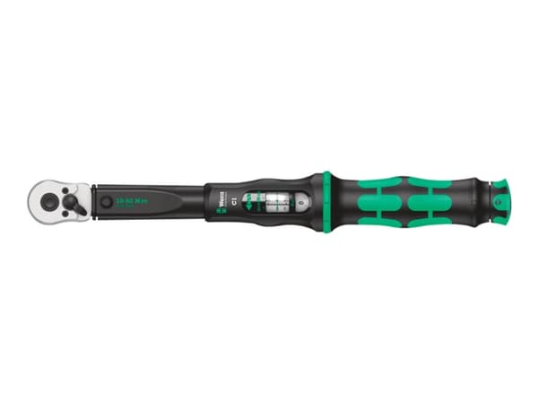 Wera Click-Torque C 1, Hylsyavain, 1 kpl, Musta, Vihreä