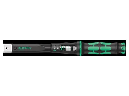 Wera 05075653001, Skrallenøkkel, Ft-lb, Kg-m, Mekanisk, Sort, Grønn, 372 mm