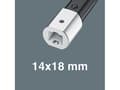 Miniatyrbild 3 av 5: Wera 05075655001, Momentnyckel med klick, Ft-lb, Nm, Mekanisk, Svart, Grön, 570 mm