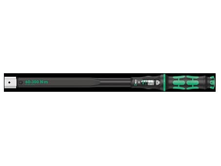 Wera 05075655001, Momentnyckel med klick, Ft-lb, Nm, Mekanisk, Svart, Grön, 570 mm