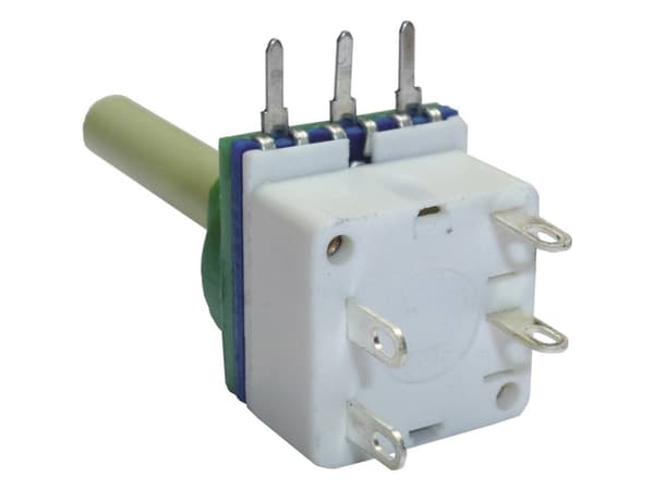 Potentiometer Service 7513 Roterande potentiometer med omkopplare Mono 2,2 kΩ 1 st