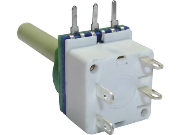 Potentiometer Service 7513 Roterande potentiometer med omkopplare Mono 2,2 kΩ 1 st