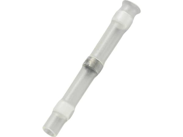 TRU COMPONENTS 736383 Puristusliitin Puristusputkella 0,08 mm² 0,202 mm² Täysin eristetty Valkoinen 30 kpl
