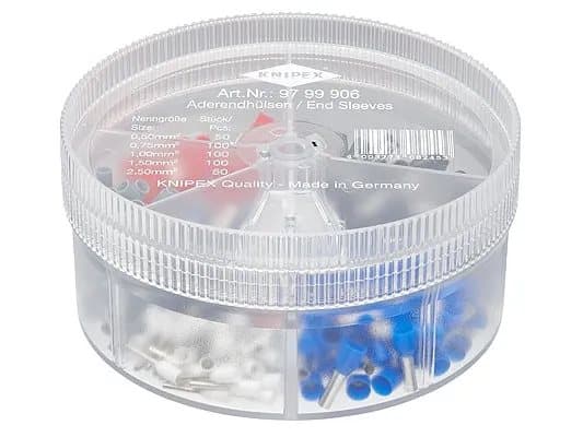 Knipex 97 99 906, Svart, Blå, Röd, Silver, Gul, 9 cm, 44 mm, 95 g