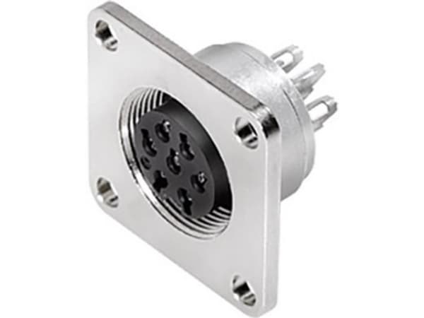 BINDER 09 0132 300 12, 3 A, 60 V, Hunstik, metallinen, IP67