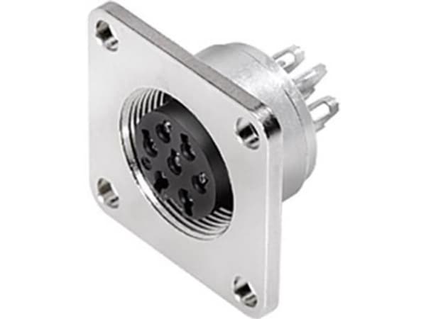 BINDER 09 0132 300 12, 3 A, 60 V, Hunstik, metallinen, IP67