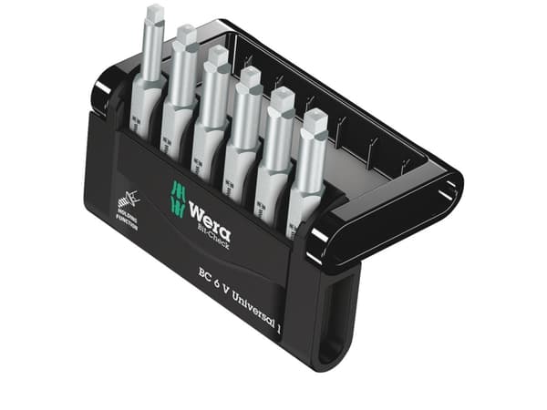 Wera Bit-Check, 6 stykker, firkant, 1, 2, 3, 1x # 1x50 mm 3x # 2x50 mm 2x # 3x50 mm