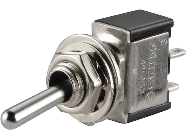 TRU COMPONENTS TC-TA103A1 Vippbrytare 250 V/AC 3 A 1 x On/Off/On Klickande/0/Clickande 1 st
