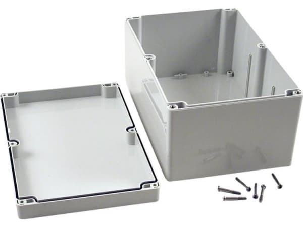 Hammond Electronics 1554VBGY Universalkabinetti 240 x 160 x 120 ABS Grå 1 stk 1 stk